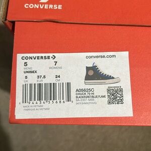 CONVERSE chuck 70 high top women’s 7